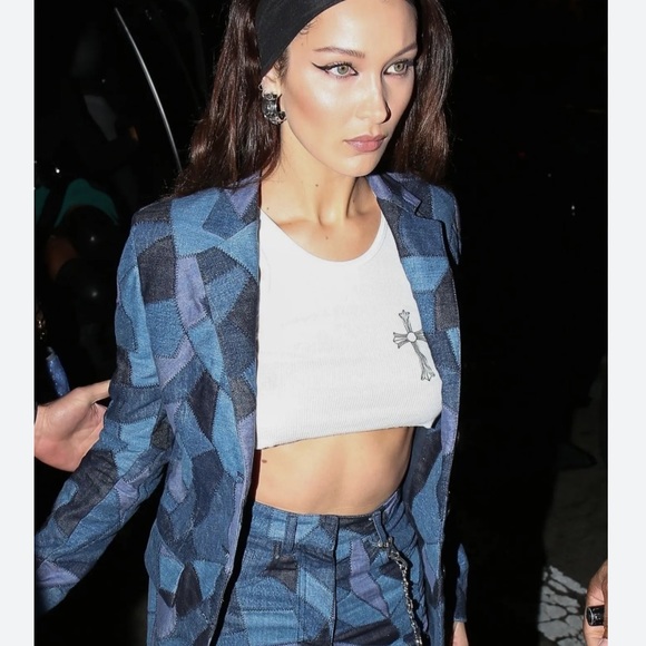 Vintage Patchwork Denim Jacket - Picture 5 of 5